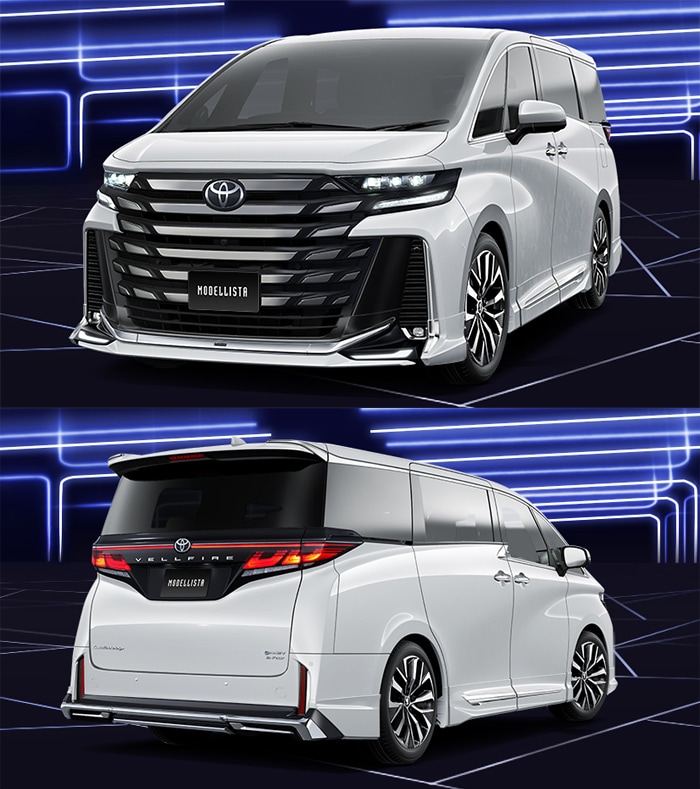 ヴェルファイア40系 PHEV専用 モデリスタ エアロ3点セット BEAST RAZOR