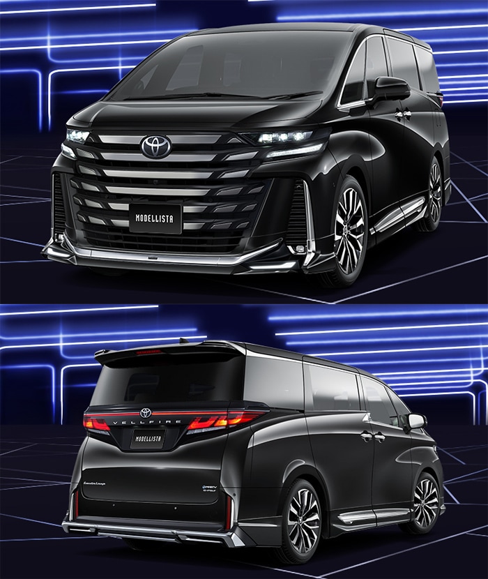 ヴェルファイア40系 PHEV専用 モデリスタ エアロ3点セット BEAST RAZOR