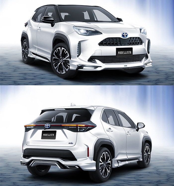 ヤリス クロス専用 モデリスタ エアロ3点セット ADVANCE ROBUST STYLE