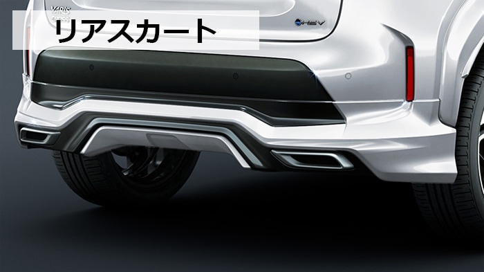 ヤリス クロス専用 モデリスタ エアロ3点セット ADVANCE ROBUST STYLE
