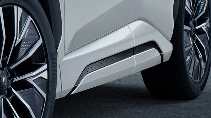 RAV4専用 モデリスタ サイドスカート Urban Emotional Solid｜エアロ
