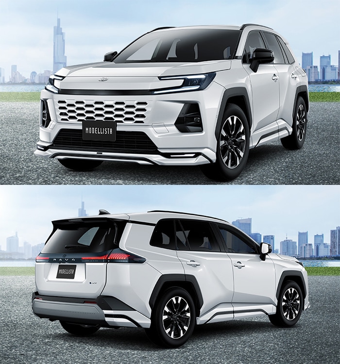 RAV4専用 モデリスタ エアロ3点セット Urban Emotional Solid｜エアロ