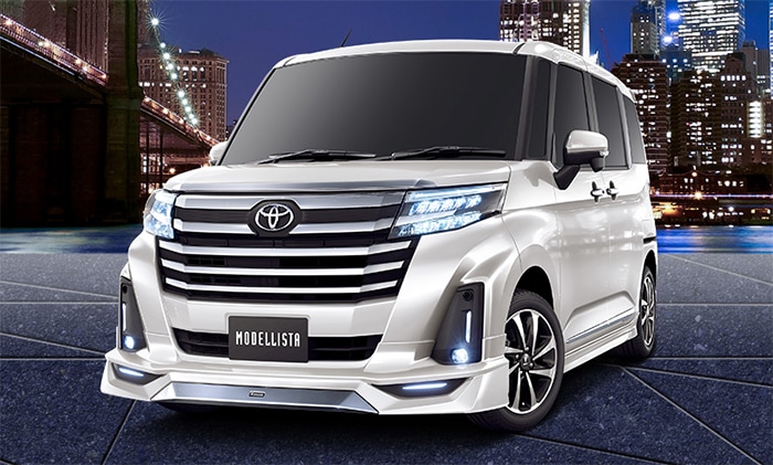 ルーミー専用 モデリスタ フロントスポイラー LUXURY BRIGHT STYLE