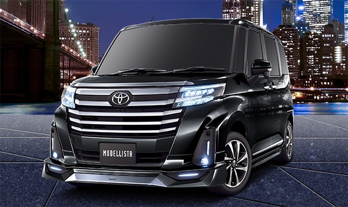 ルーミー専用 モデリスタ フロントスポイラー LUXURY BRIGHT STYLE