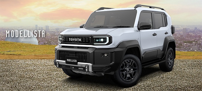 ランドクルーザーFJ専用 モデリスタ フロントバンパーガード｜エアロ