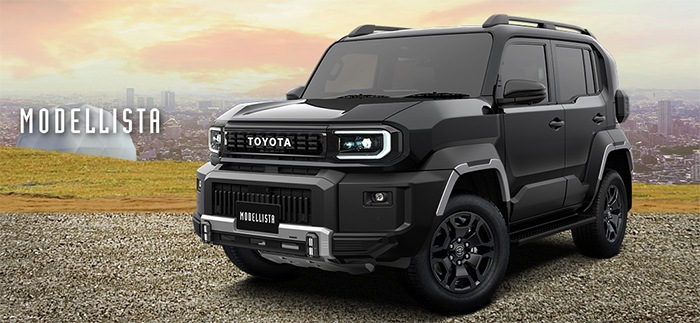 ランドクルーザーFJ専用 モデリスタ フロントバンパーガード｜エアロ