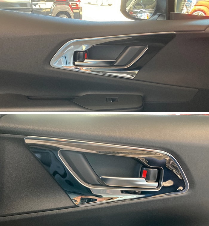 Inner door bezel for Prius 60 series