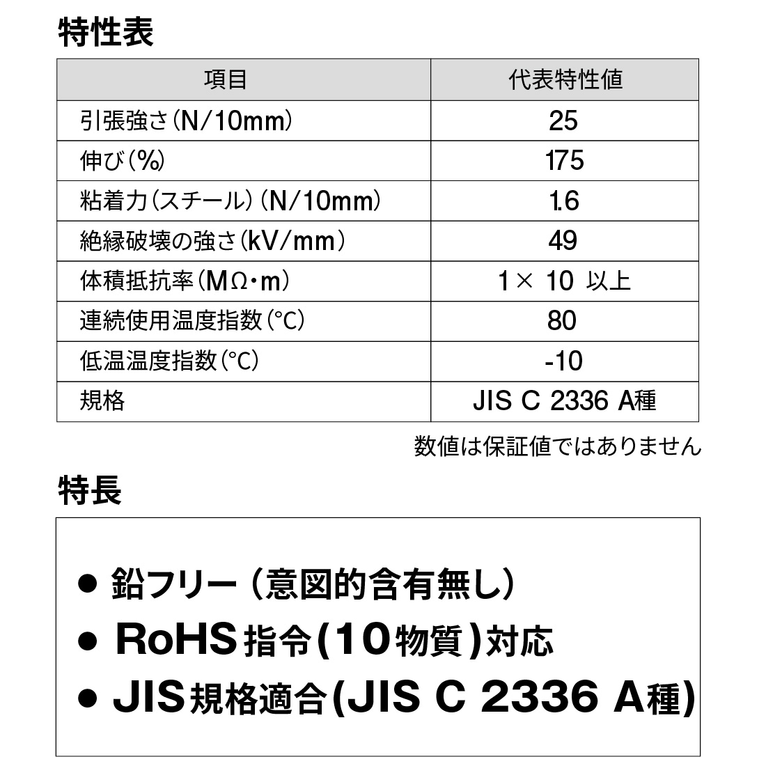 よく伸びてぴたっと巻ける低温時も柔らかで使いやすいJIS規格品のビニールテープです