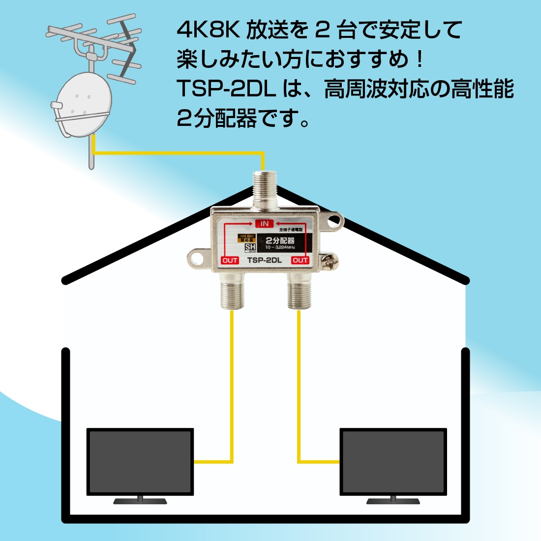 2台安定して楽しめる