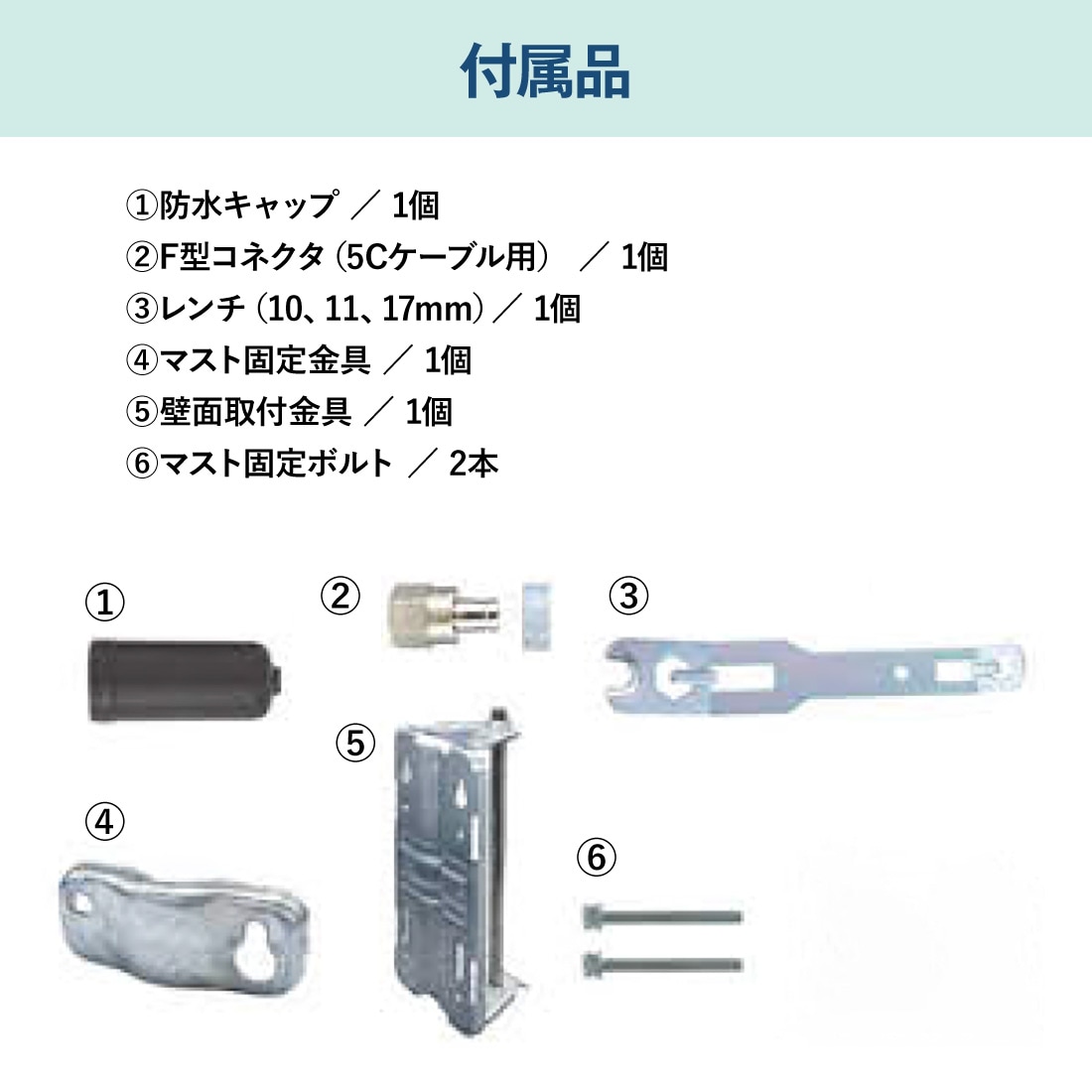 付属品