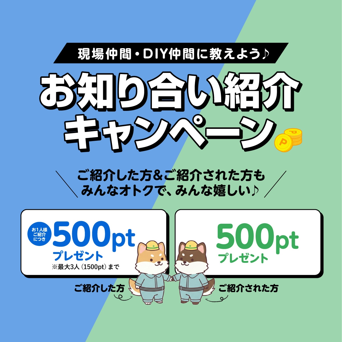 紹介キャンペーン