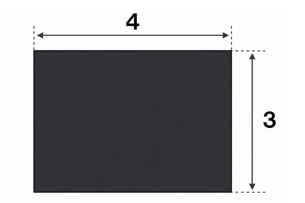 アスペクト比4:3