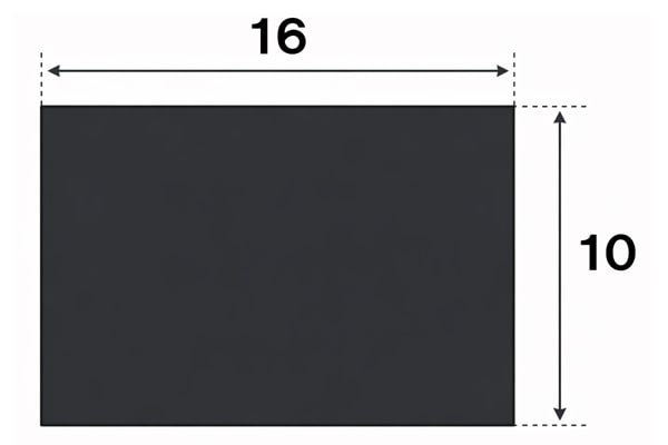 アスペクト比16:10