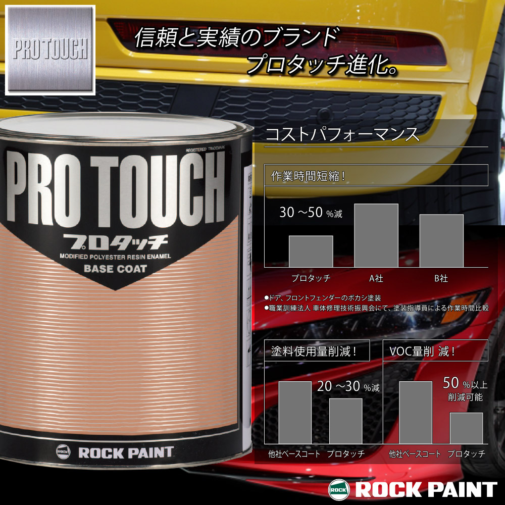 ロックペイントPro Touch プロタッチ １６kgモノコートホワイト2