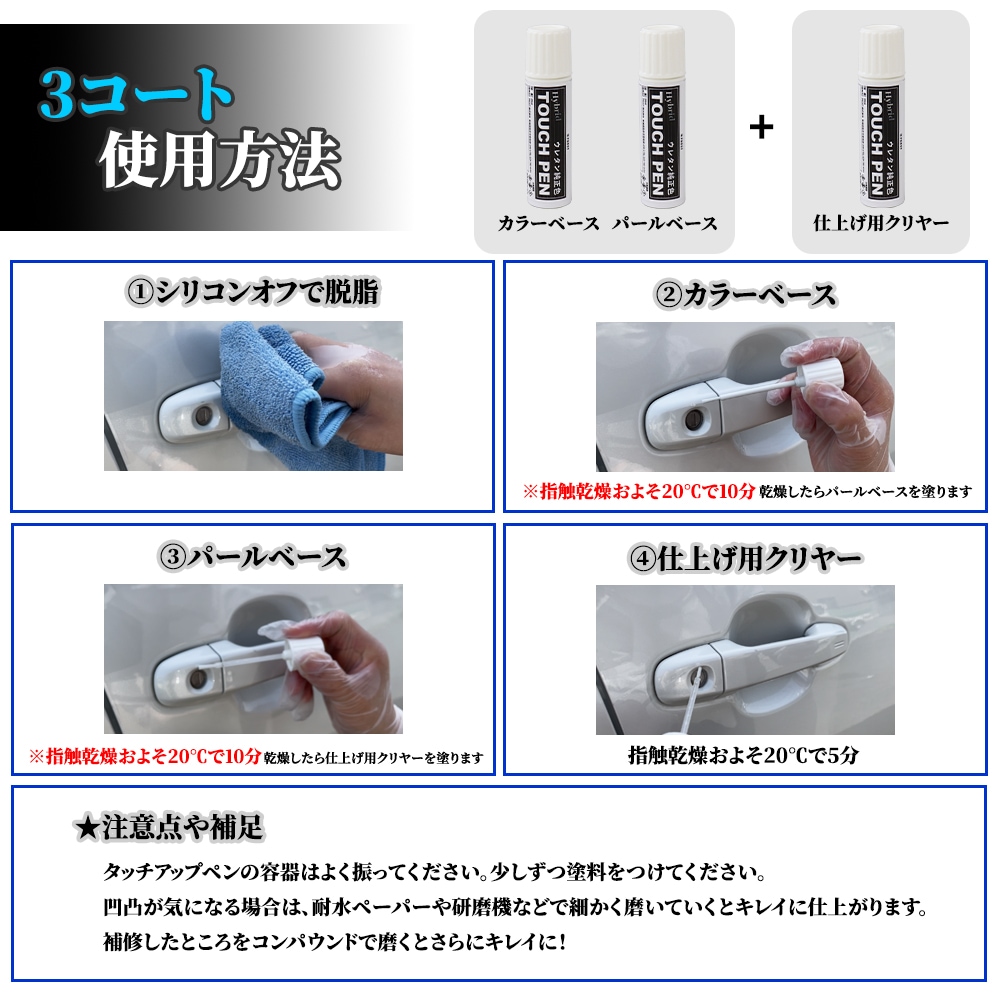 PROST'sタッチアップペン オリジナル調色 グラスグリーン 20g /自動車