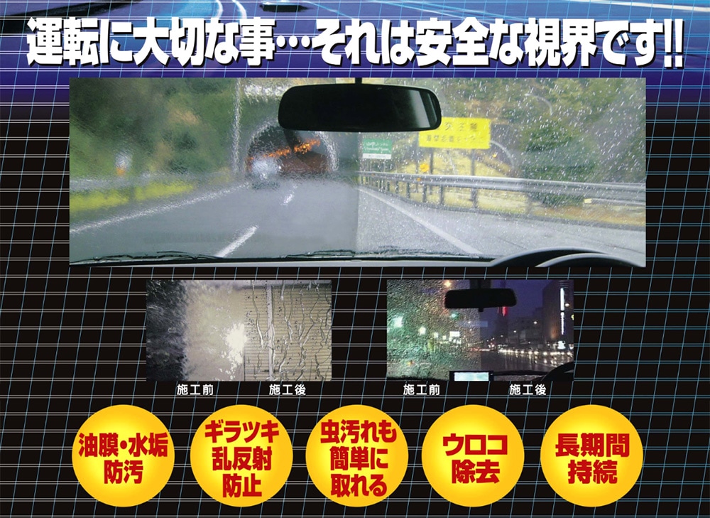 GPコート スターターセット ガラス用 ガラスコーティング剤