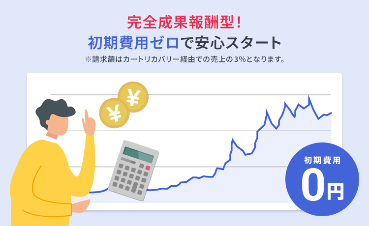 初期費用はゼロ