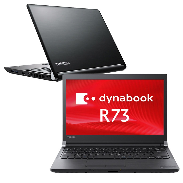 TOSHIBA dynabook R73/37MW 第4世代 Core i7 4710MQ 4GB HDD250GB スーパーマルチ Windows10 64bit WPSOffice 13.3インチ フルHD カメラ 無線LAN パソコン ノートパソコン PC モバイルノート Notebook