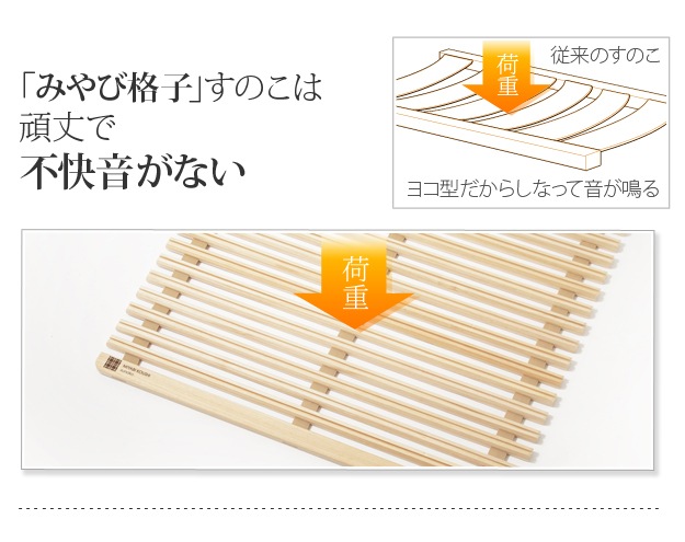 通気性2倍で丸めて収納 「みやび格子」すのこベッド シングル ロールタイプ （すのこベット すのこマット スノコベッド スノコマット すのこ板  コンパクト 桐スノコ 折り畳み式 折畳み式 折たたみ式 部屋干し 梅雨） | ベッド,タイプで探す,すのこベッド | Hagihara  Furniture