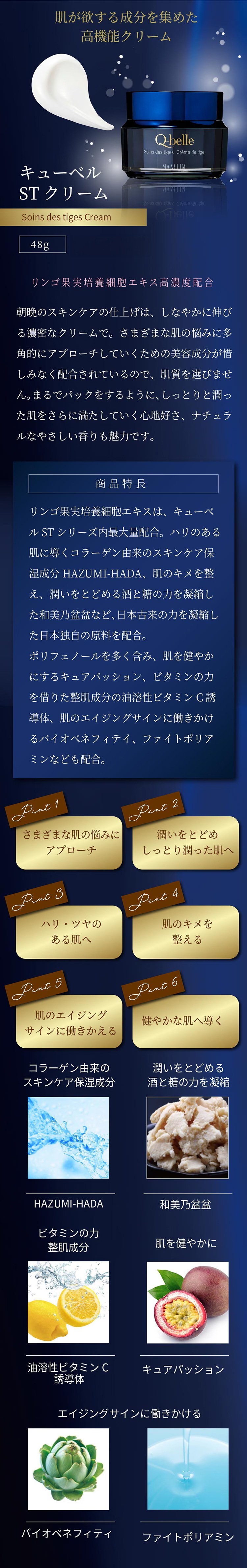 キューベル STクリームの特徴