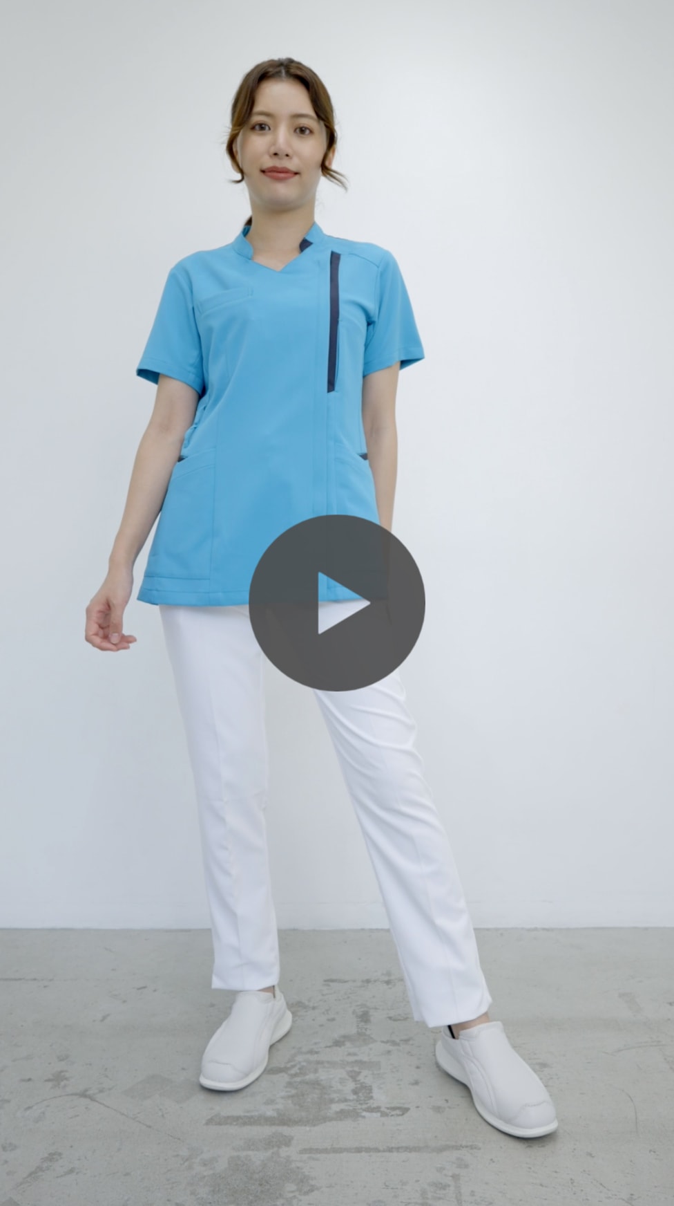 レディスファスナースクラブ[ビオラブルー]