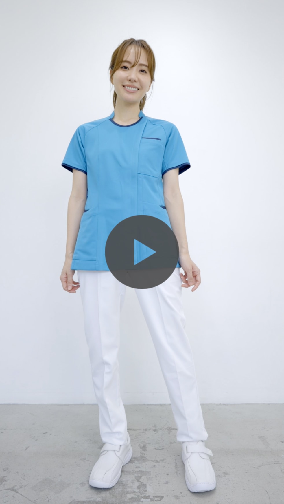 レディスファスナースクラブ[ターコイズ×ネイビー]