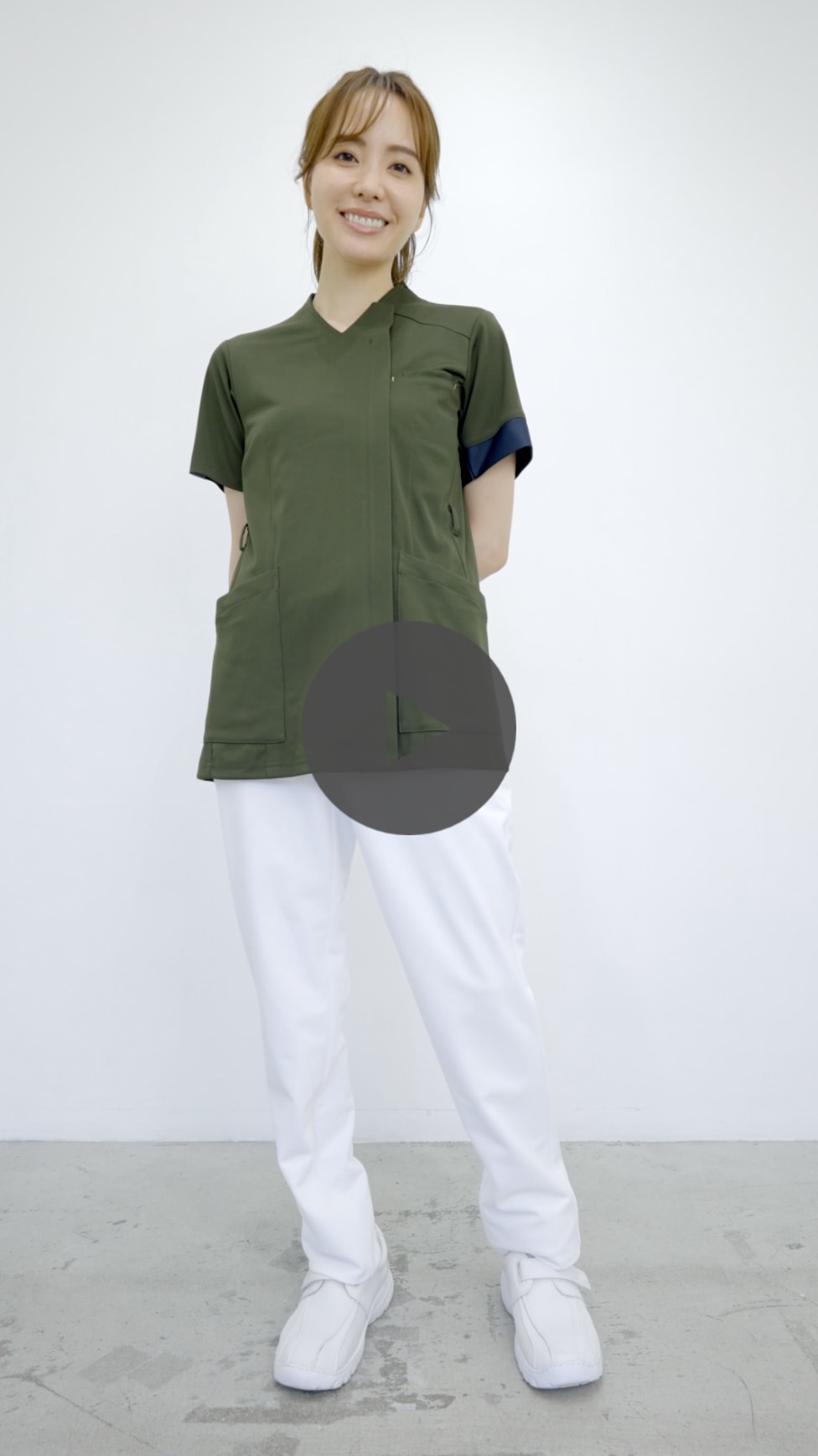 AG ASHGREEN Sサイズ　男女兼用 男女兼用ファスナースクラブ[カーキ]