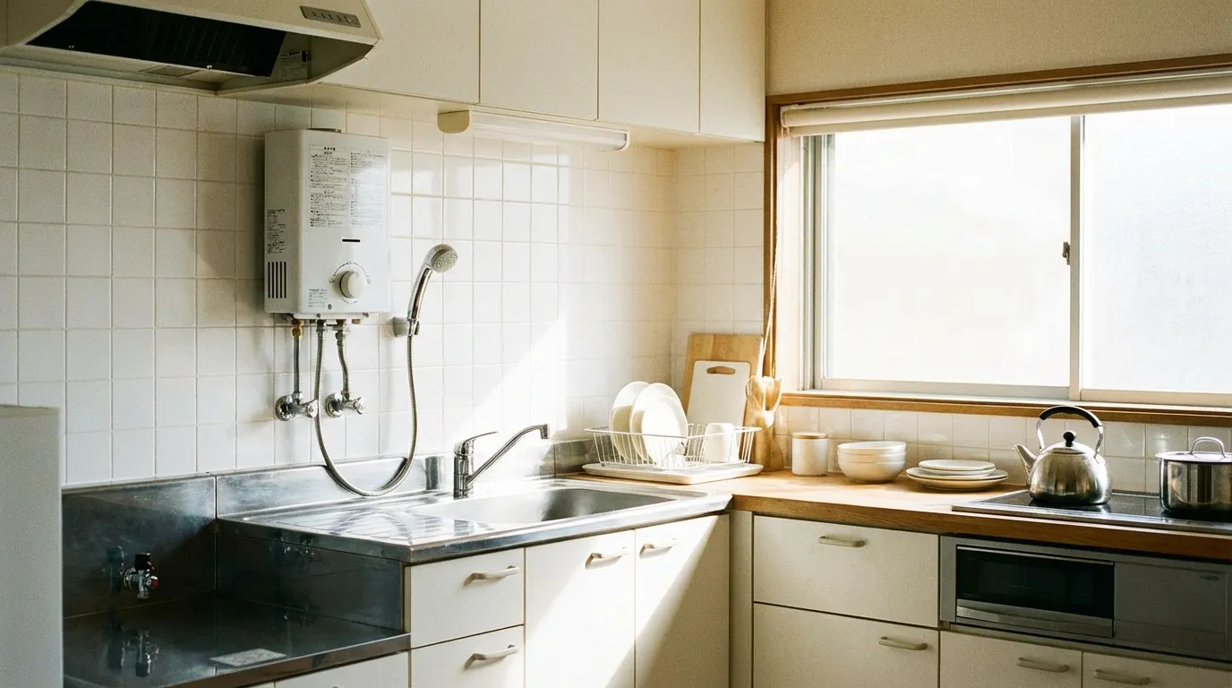 【瞬間湯沸かし器】「元止め式」と「先止め式」の違いとは？間違えると使えない！交換前のチェックポイント