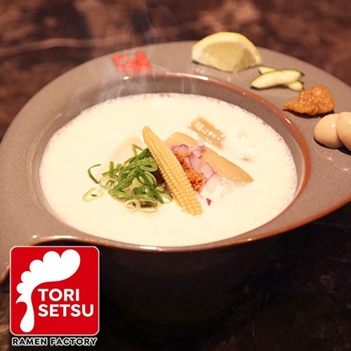 【RAMEN FACTORY TORISETSU（ラーメンファクトリートリセツ）】鶏白湯ラーメン