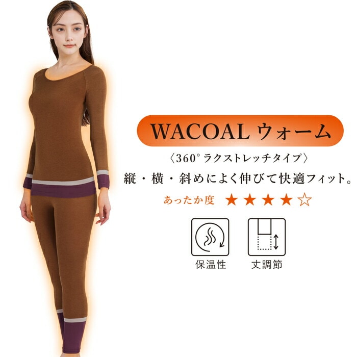 即日出荷可 ワコール Wacoal M・L スゴ衣快適プラス+ 360°ラク