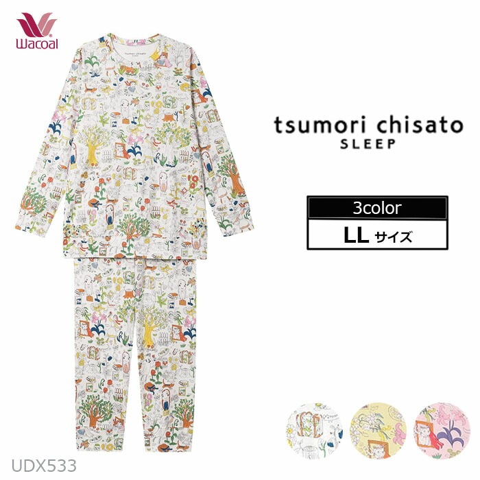 ワコール Wacoal パジャマ (LLサイズ) ツモリチサト レディース 長袖