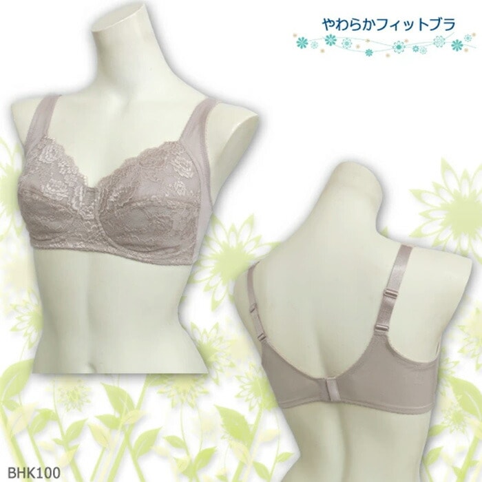 ワコール Wacoal フィットブラ ノンワイヤーブラ 大きいサイズ D・E