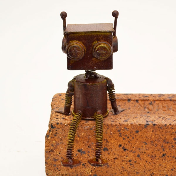 ガーデン雑貨 ロボット アイアンオブジェ インテリア ロボット