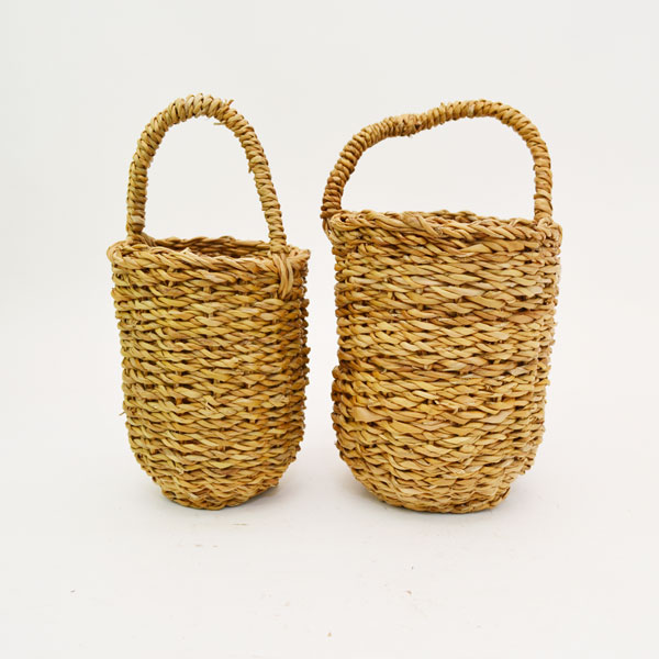 ホグラバスケット バレルL 深型ラウンド 一本手 ハンギング