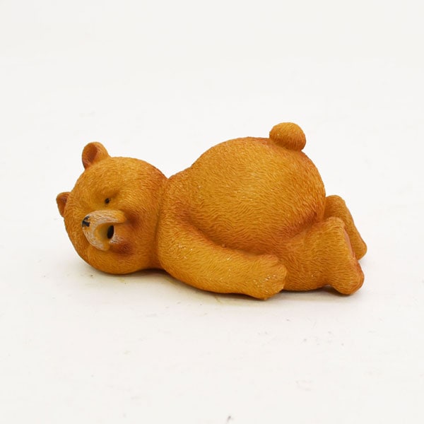 くま　置物 ダッドベア ダメポ 脱力 くま レジン オブジェ クマ 置物