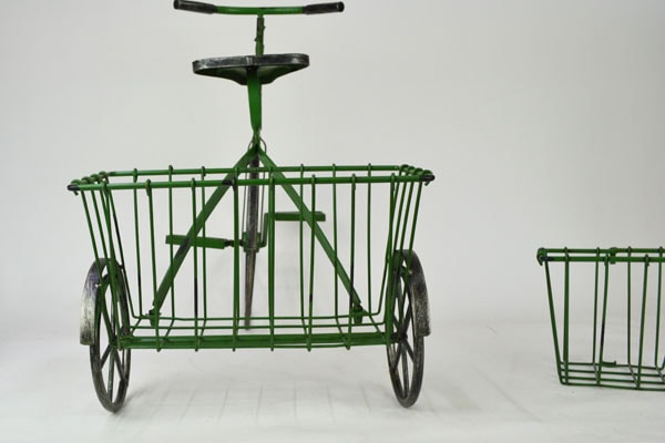 エクステリア・ガーデニング:鉢・プランター・ポット:自転車・三輪車型プランター