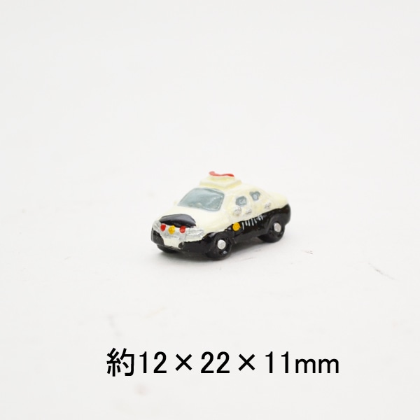 タイニーワールド パトカー 警察車両 ミニチュア 置物 nw