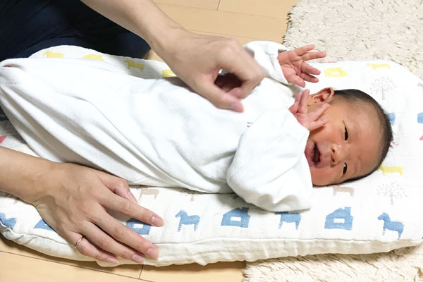 日本製 トッポンチーノ 木馬 六重織ガーゼ 抱っこ布団 綿