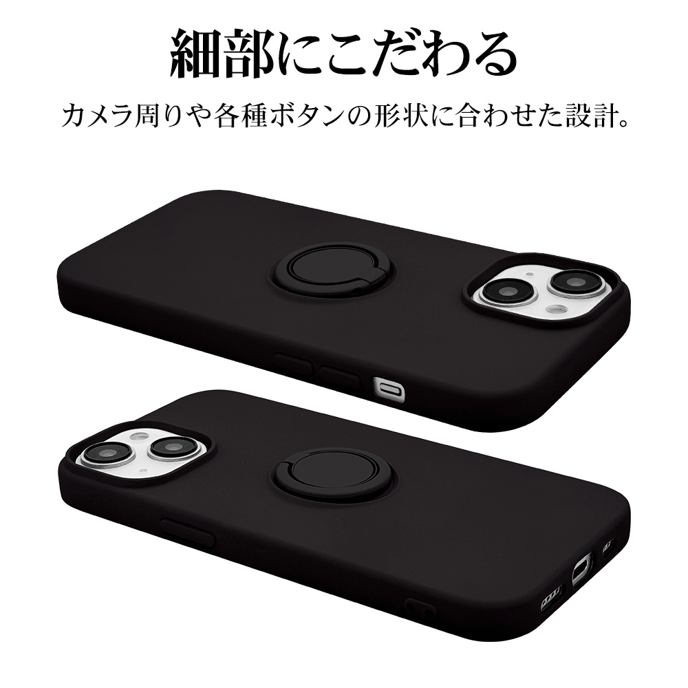 スマホケース iPhone12ProMAXリング付き ブラック ソフトケース iPhone XS Max ケース 耐衝撃 保護フィルム付 XR リング付き カバー