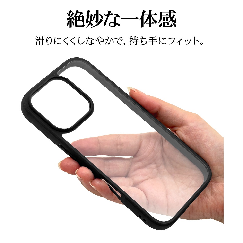 iPhone16 Pro ケース カバー ハイブリッド RHINOX ライノックス 耐衝撃