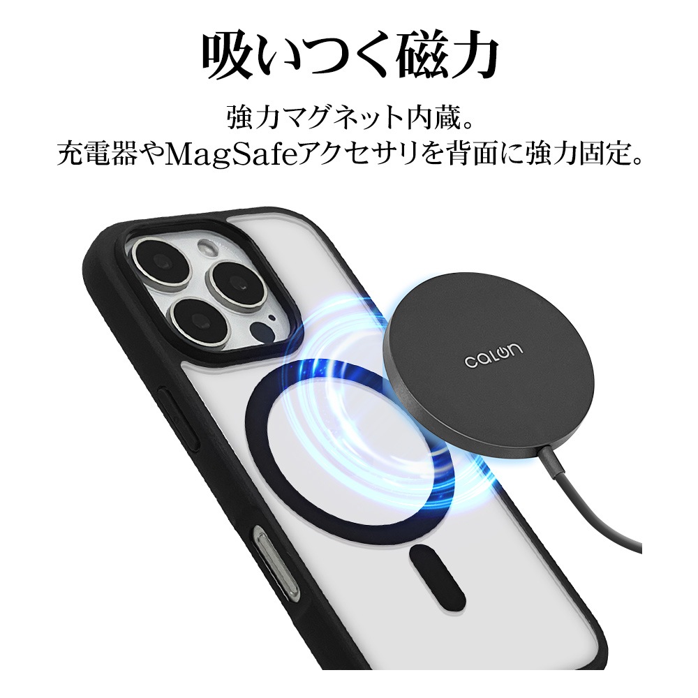 iPhone16 Pro ケース カバー ハイブリッド MagSafe対応 RHINOX ライ