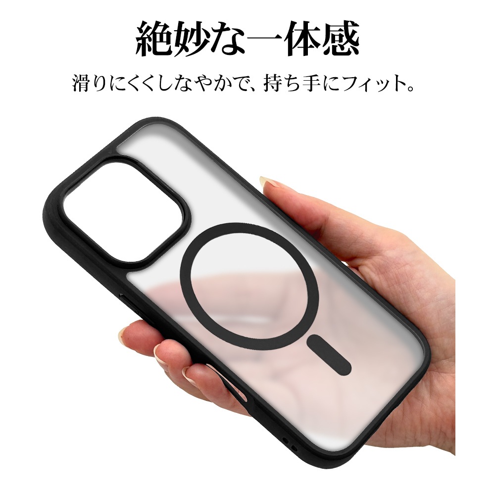 iPhone16 Pro ケース カバー ハイブリッド MagSafe RHINOX ライ
