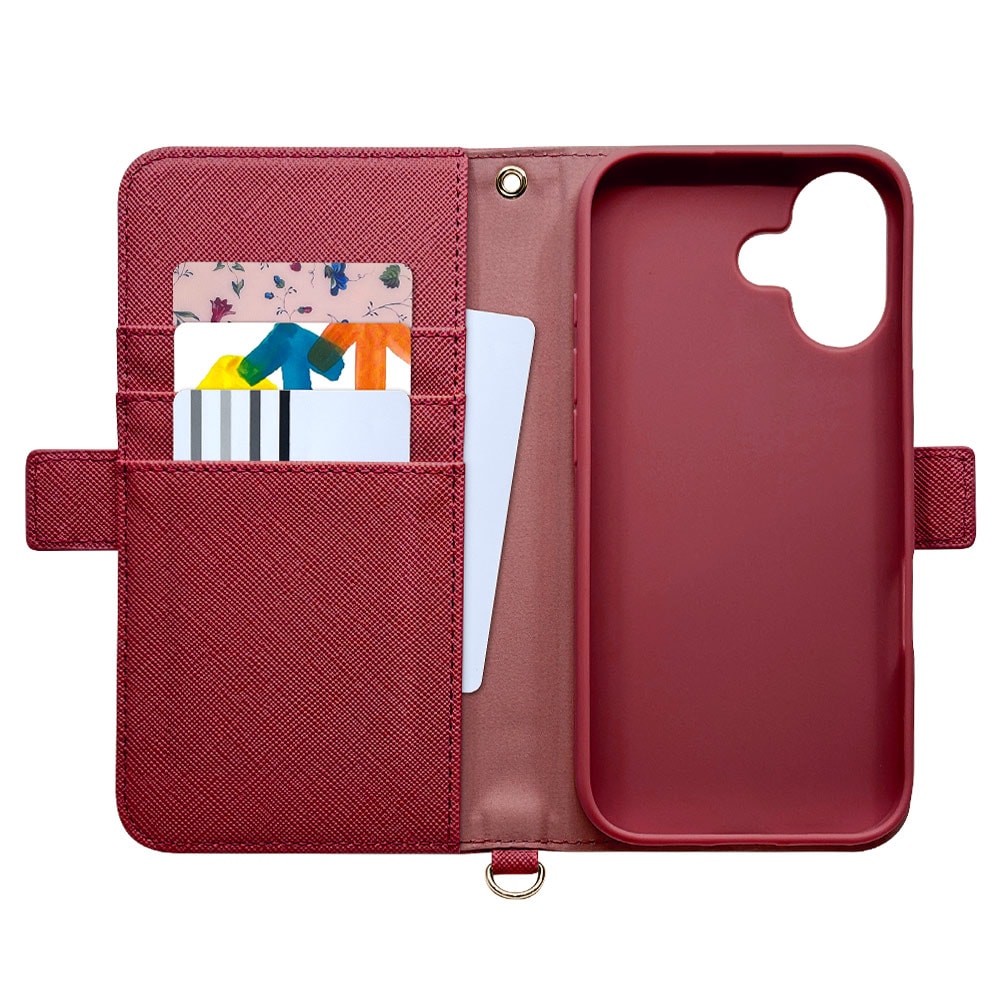 iPhone17 ケース カバー 手帳型 カード入れ スタンド機能 ハンド