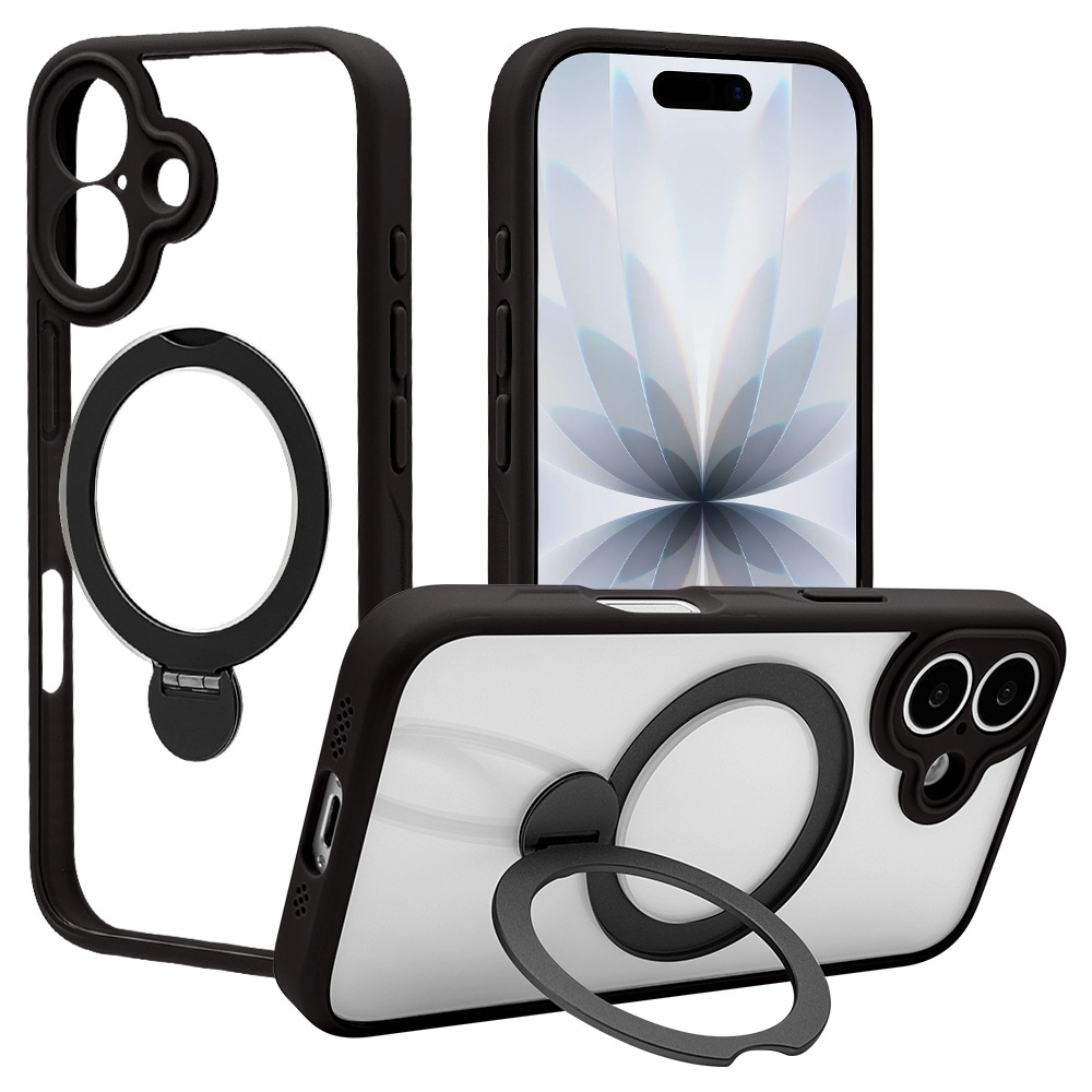 iPhone シルバー iPhone17 ケース カバー ハイブリッド ZEROSAFE Shaft MagSafe