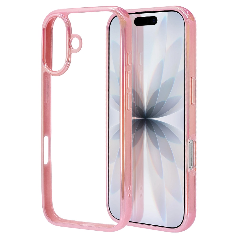iPhone17 ケース カバー ハイブリッド 耐衝撃吸収 強い 頑丈 クリア 高