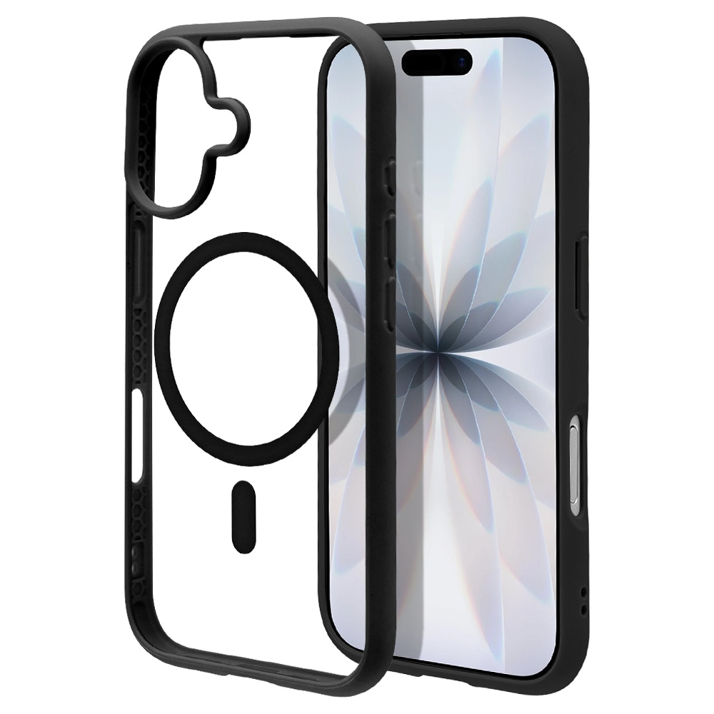 iPhone17 ケース カバー ハイブリッド MagSafe対応 マグネット充電