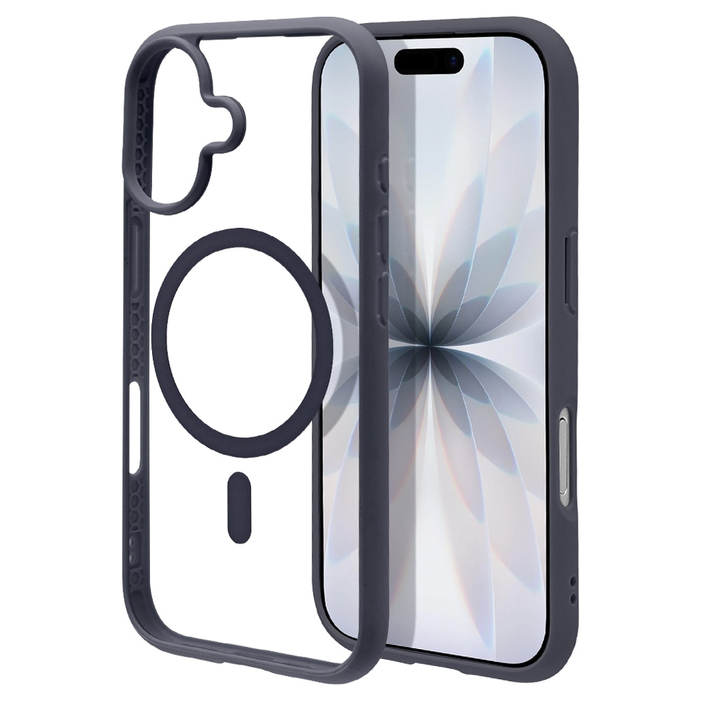 iPhone17 ケース カバー ハイブリッド MagSafe対応 マグネット充電