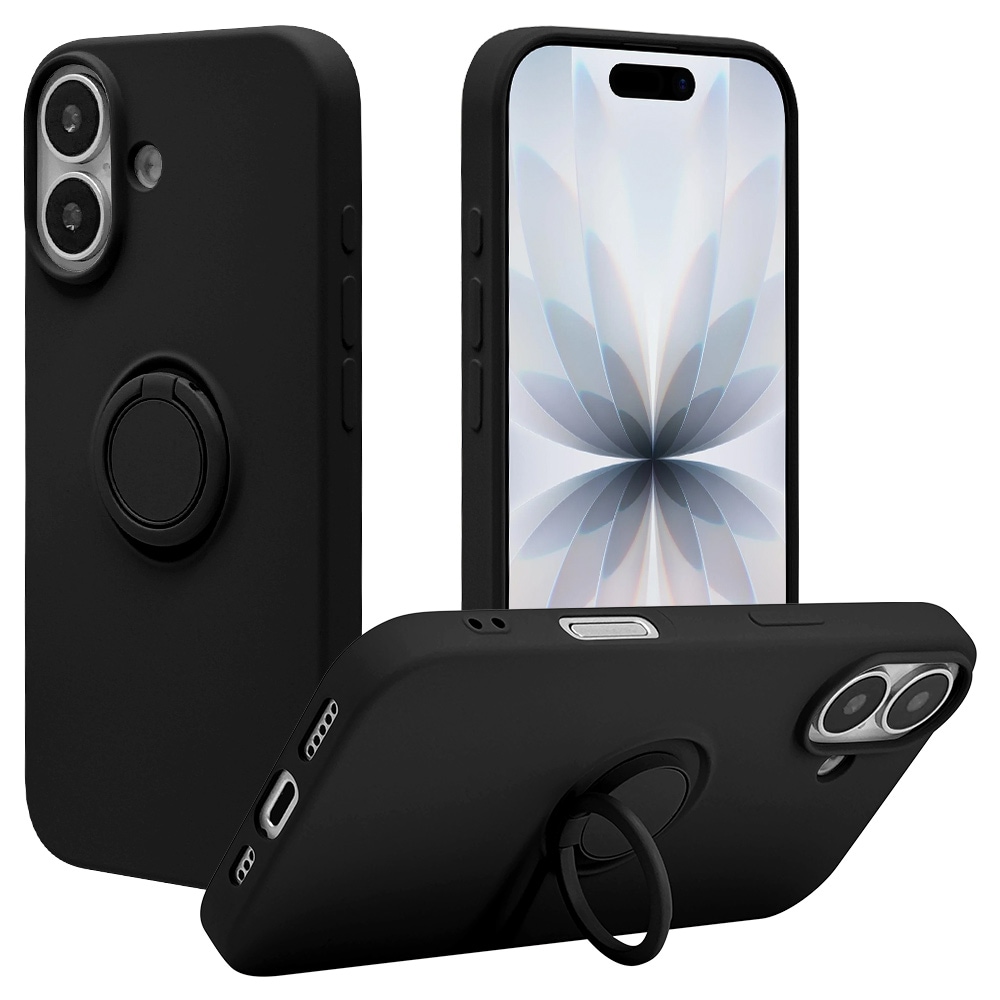 iPhone17 ケース カバー ソフトケース TPU 耐衝撃吸収 スマホリング