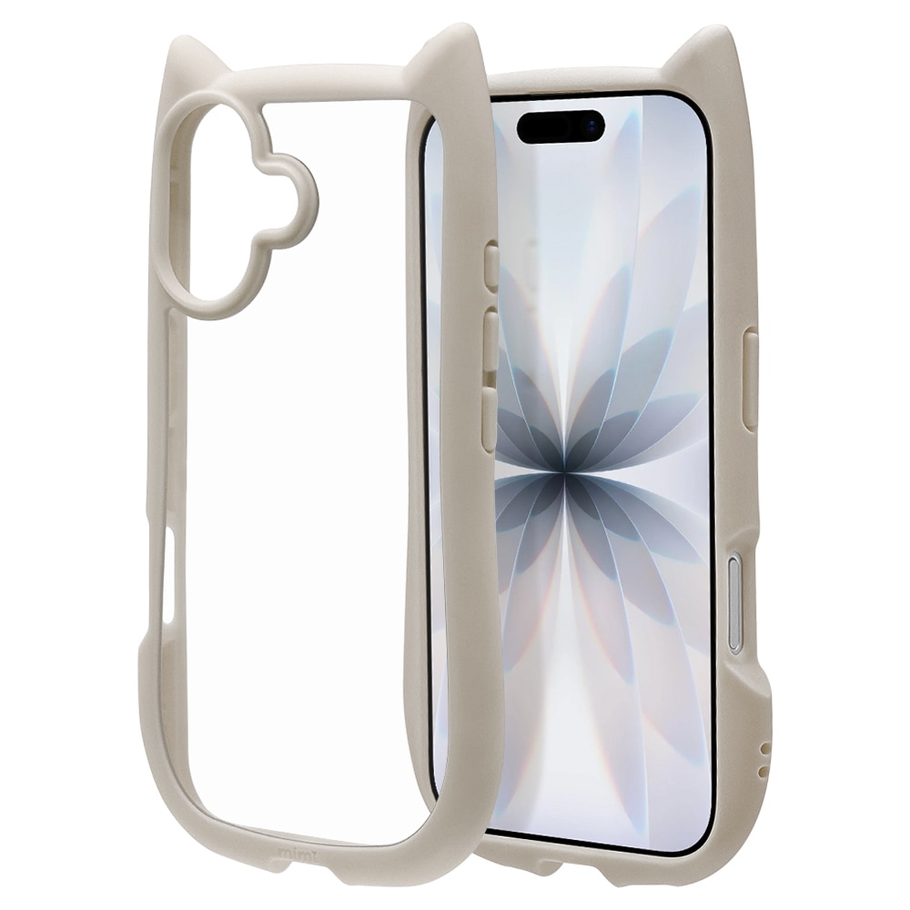 urban sorhistication ネコミミケース　iPhone17 iPhone17 ケース カバー ハイブリッド mimi 猫耳 ネコミミ ねこみみ 猫