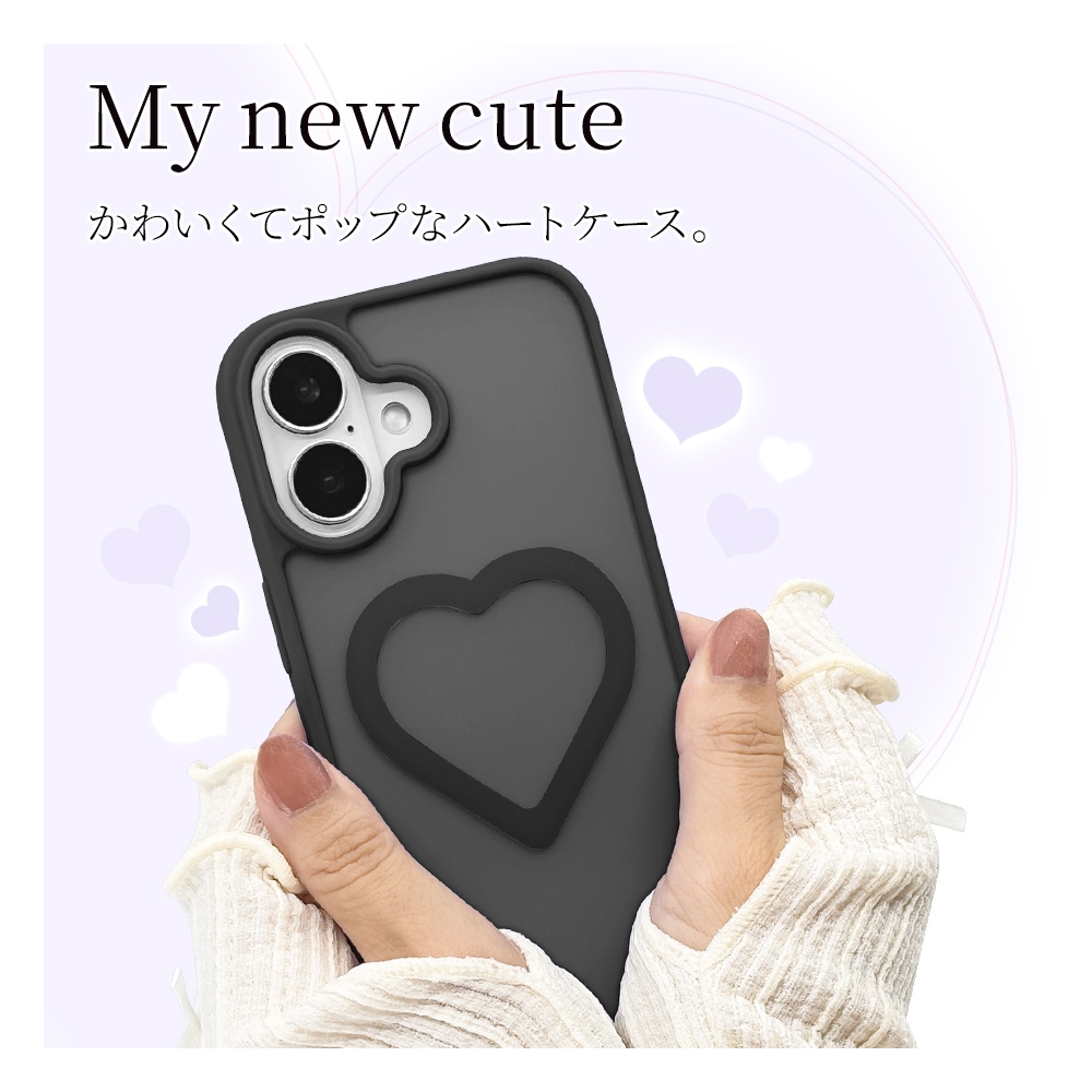 【新品】CASSETIFYブラックハートiPhone17用ケース 新品】CASSETIFYブラックハートiPhone17用ケース iPhone17 ケース